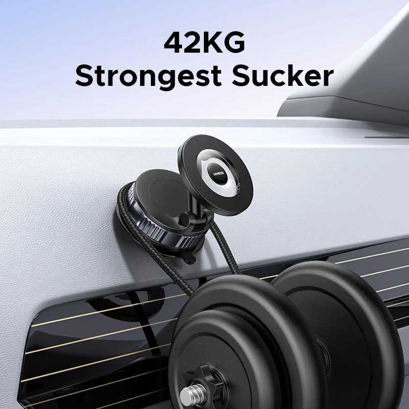UGREEN Vacuum Magnetic Phone Holder 360Rotation Phone Stand For Strong iPhone 17 16 15 Pro Max S25 tra C251210