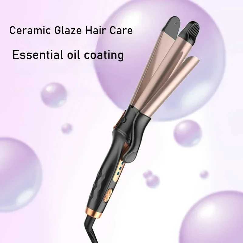 2 in1Curling Iron Hair Straighteners Ceramic Curling Iron and Straightener Women Iron Straightener Plate Clip Hair Styling ToolsT251210