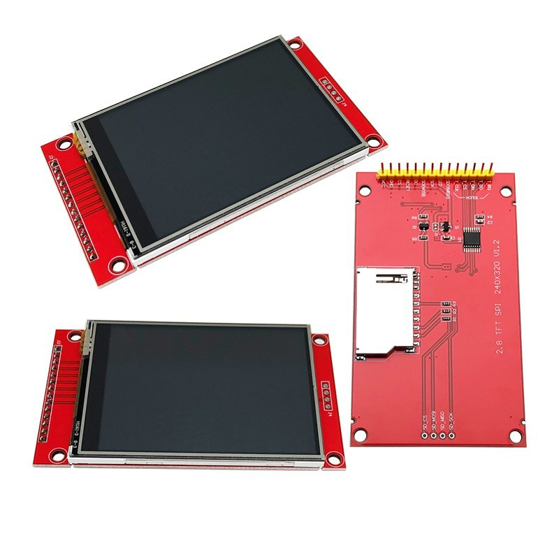 2.8-inch SPI serial port TFT LCD display module ILI9341 driver high-definition LCD touch screen 240 * 320