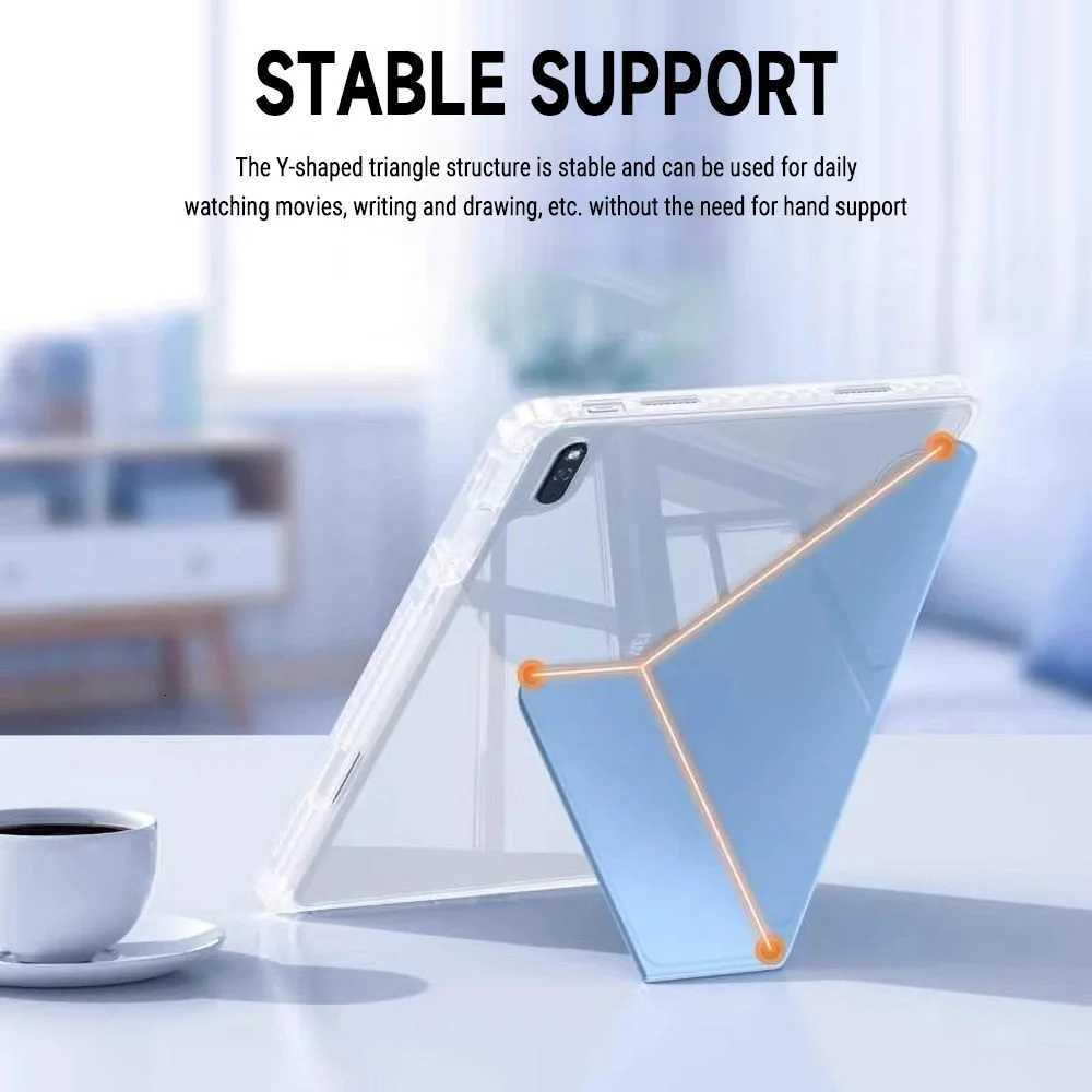 For Tab S10 124 inch S7 S8 S9 11 FE 109 Plus Case Magnetic Smart Cover For Tab A9 87 Plus 11 A8 Pencil Holder Funda H251210