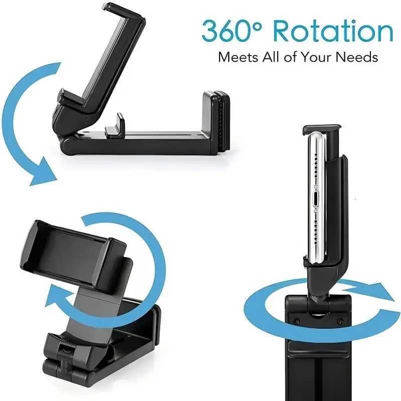 Train Seat Smartphone Stand Adjustable Rotatable Selfie Holding Airplane Phone Holder Portable Travel Desk Flight port C251210