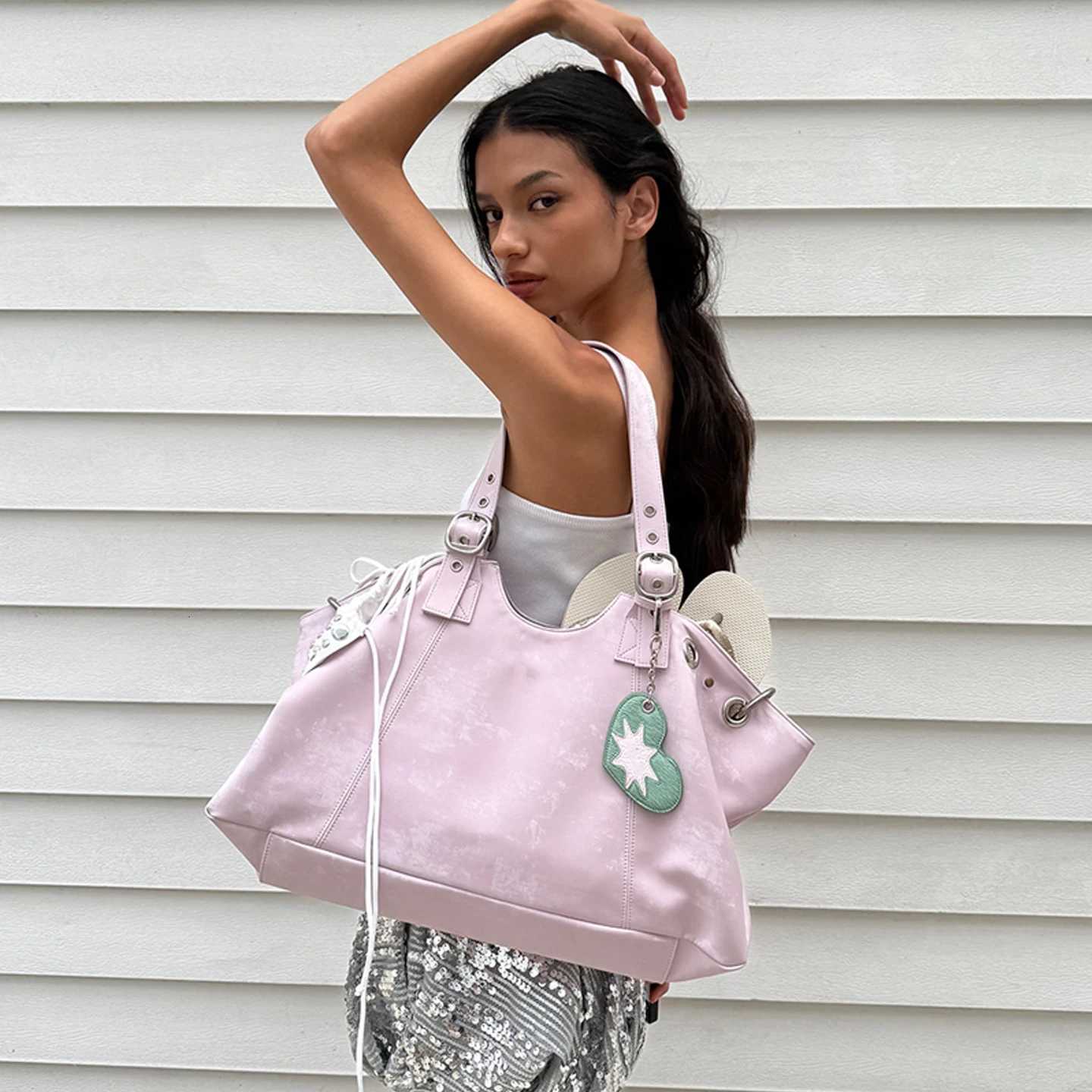 2025 new large-capacity tote bag wens high-end niche design shoder underarm bag Y251209