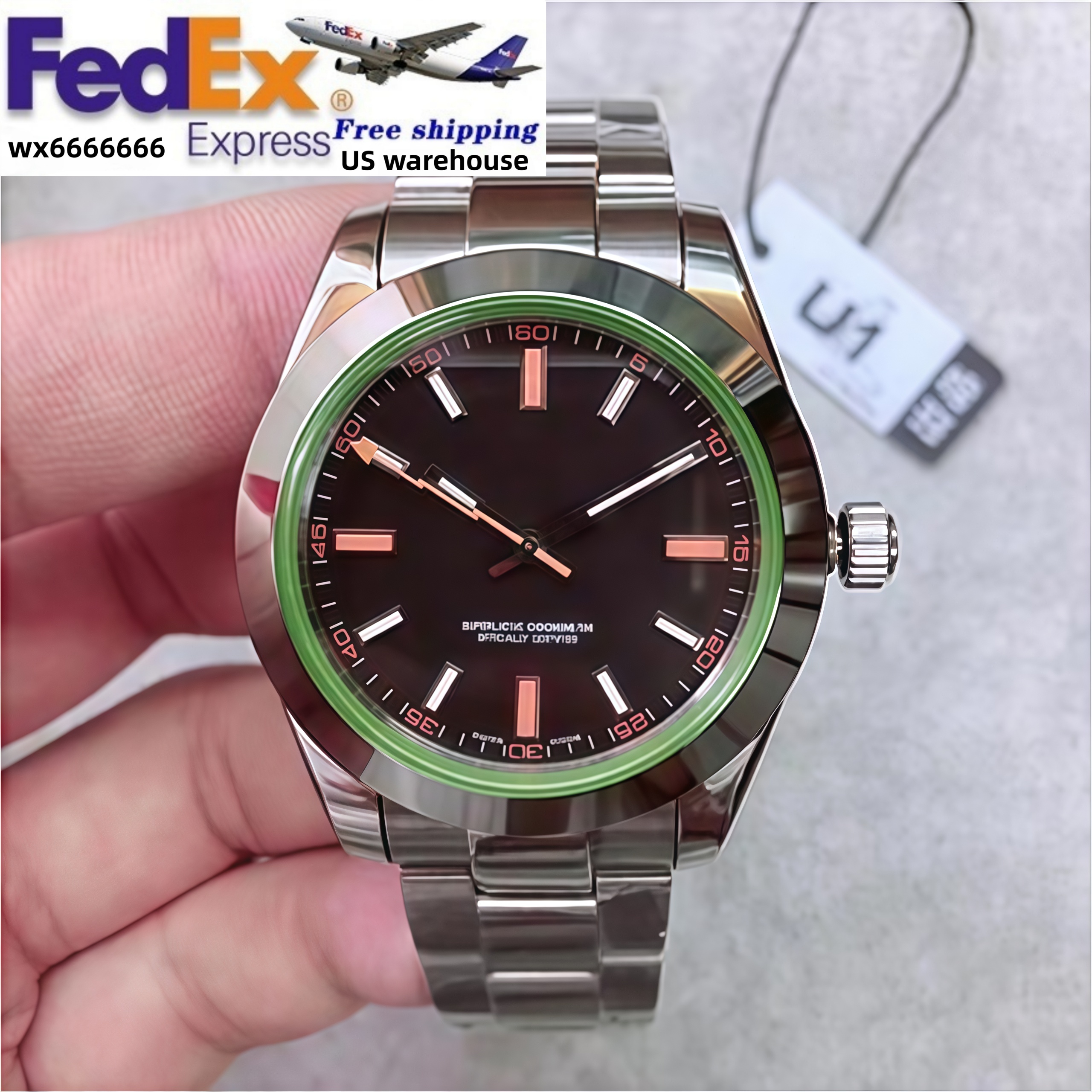 Antimagnetic Mens White Dial Designer Automatic 40Mm Stainless Steel 904L Sier Strap Sapphire Mirror Folding Buckle Luminous 100M Milgaus Watch AAA 36