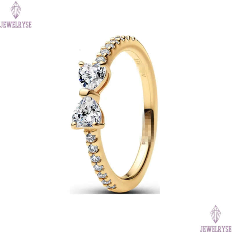 Rose gold Pink stone Crown Heart Rings with Retail Box 925 Silver CZ diamond Women Girls Wedding Nail Bowknot Tennis Engagement Ring Factory wholesale