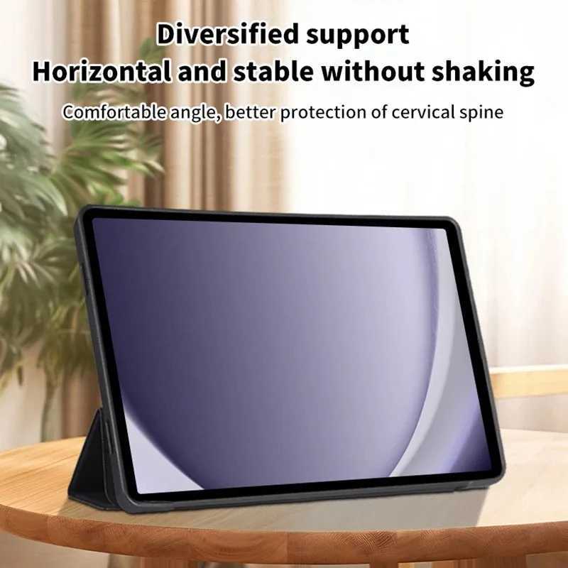 2025 New for Galaxy Tab A11 Plus A9 2025 S11 S10 Lite FE Case 11 Flip Stand Magnetic Soft Liquid Silicone Back Cover H251210