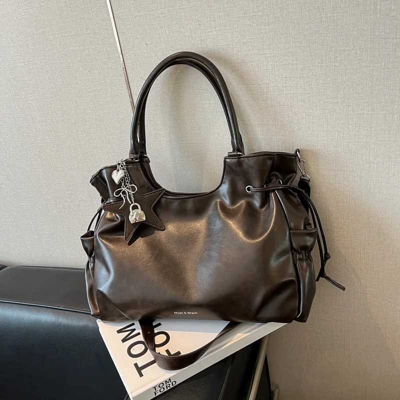 Luxury Designer Wens Tote Bag Autumn Winter Large Capacity Ipad Pouch Briefcase Korean Drstring Travel Handbags Y251209