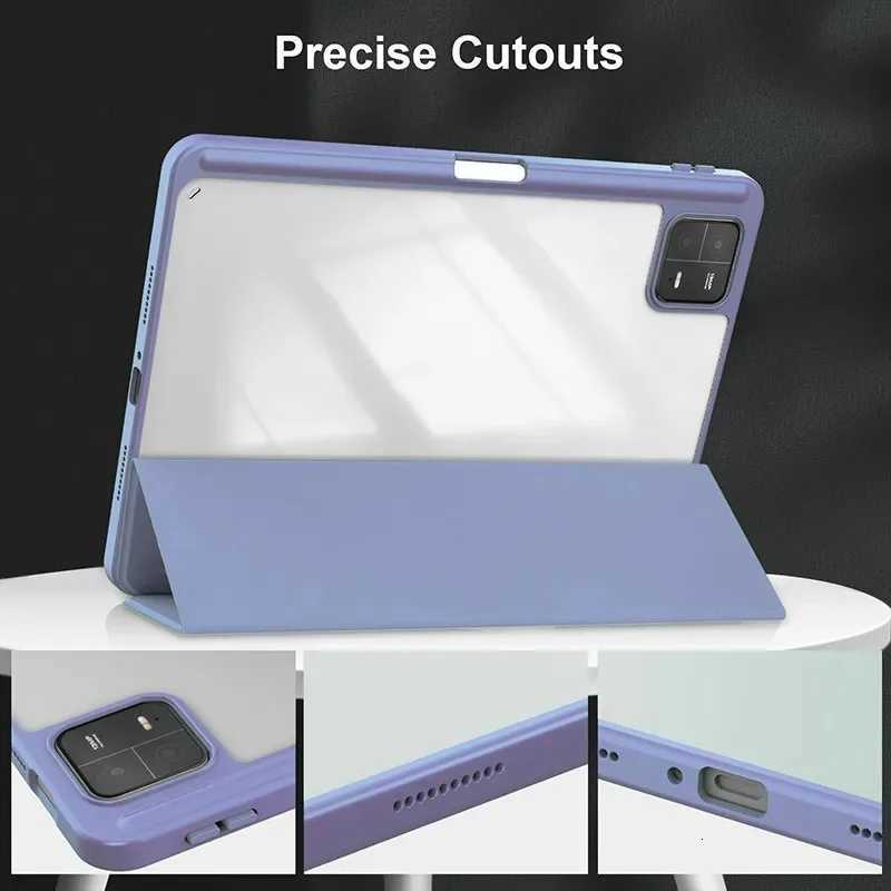 Case for Redmi Pad SE for Redmi SE 87 11 1061 in Redmi Pro/ Pad 121 Inch ransparent Hard Back Case with Awake/Sleep Cover H251210