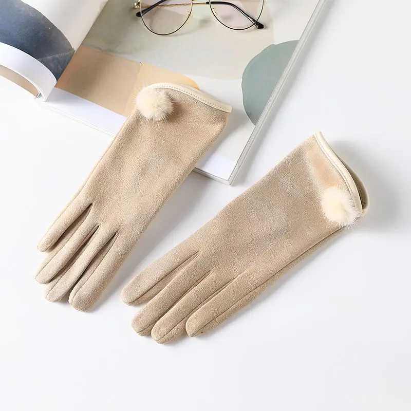 Gs Wens Winter Fashion Autumn and Winter Warm Gs Driving and Cycling Outdoor Touch Screen Gs Y251210
