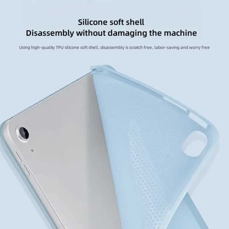 Smart Cover For iPad Mini 7 Case A2993 A2996 Silicone Cover with Pencil Holder for iPad Mini 6 Case 83 inch Tablet Funda Capa H251210