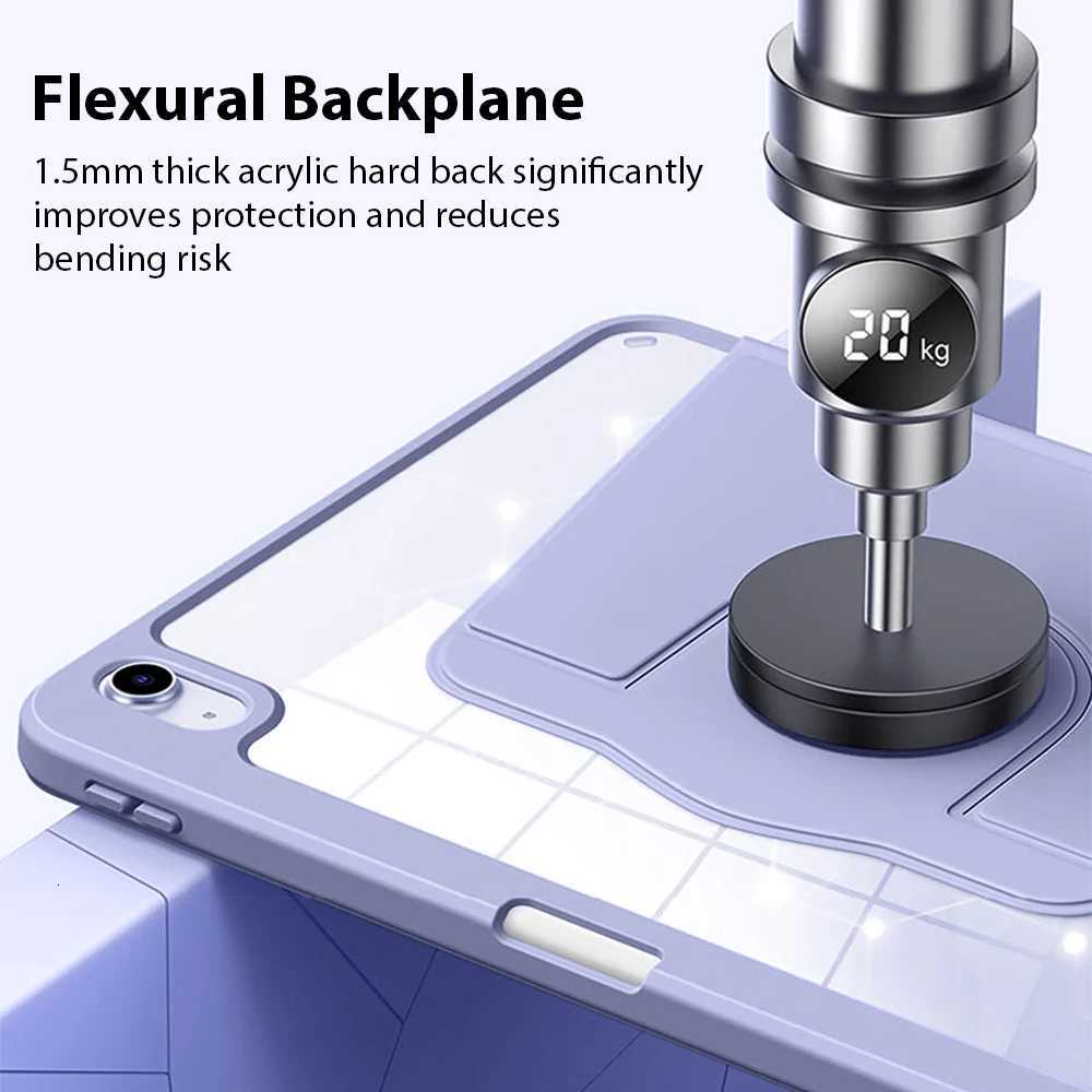 Magnetic Case For Ipad Pro 13 11 129 12 9 2024 9 9th 8th 7th Generation Funda For Ipad Mini 6 Air 5 4 3 109 360 Rotation Cover H251210