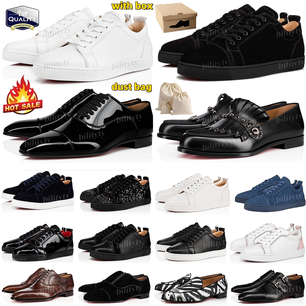 With Box Designer Shoes Top Quality Luxury Dress Shoes men sneakers Grey triple Black White Men Women Fashion outdoor classic casual shoes