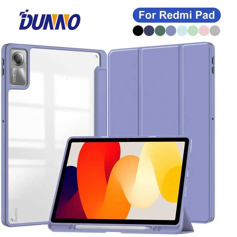 Case for Redmi Pad SE for Redmi SE 87 11 1061 in Redmi Pro/ Pad 121 Inch ransparent Hard Back Case with Awake/Sleep Cover H251210