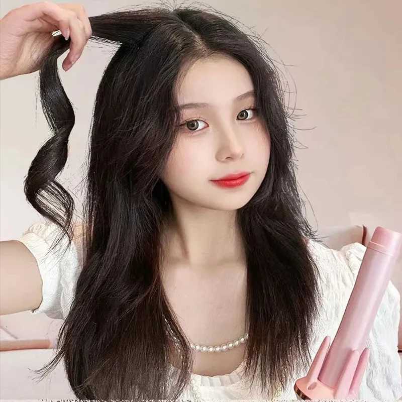 Automatic rotating curling iron temperature adjustable anionic large wave curling iron quick heat styling curling ironT251210