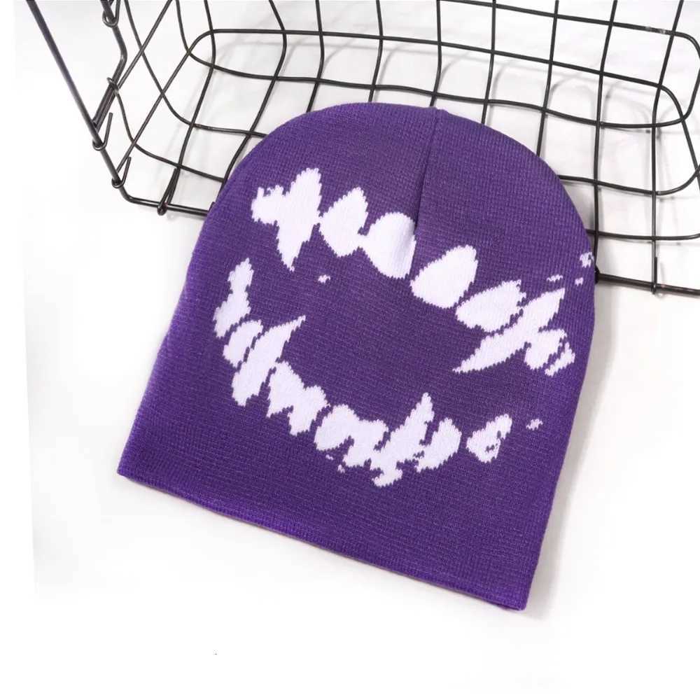 Luxury 2025 Fashion Hat Knitting Beanies Goth Caps Men Women Winter Pop Harajuku Vintage Warm Hip Hop Casual Outdoor Cap Y251209