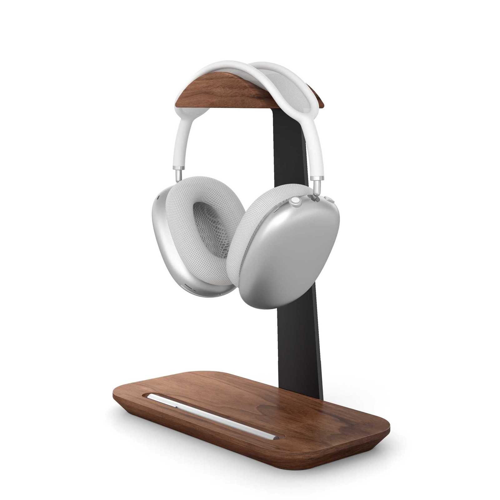 Wooden Universal phone Stand Aluminuim Alloy set Holder Aluminum Earphone Display with Pen slot C251210