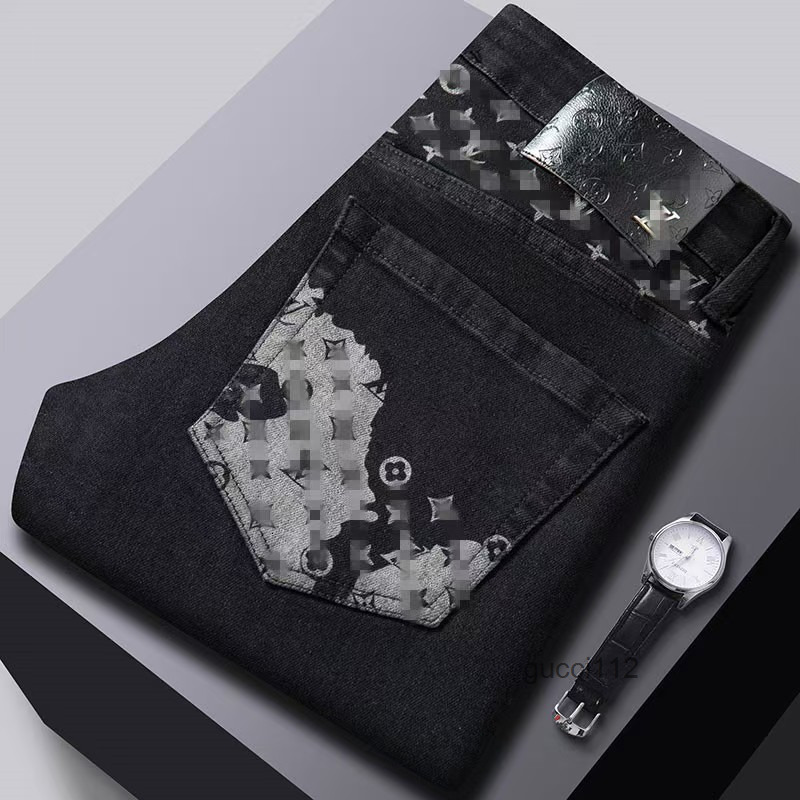 Mens Jeans Designer New jeans Spring Fall Skinny Straight Fashion fashion 9F6I louisvuittion louisvuinton louis vuitton lvs louievuitton 1G7K