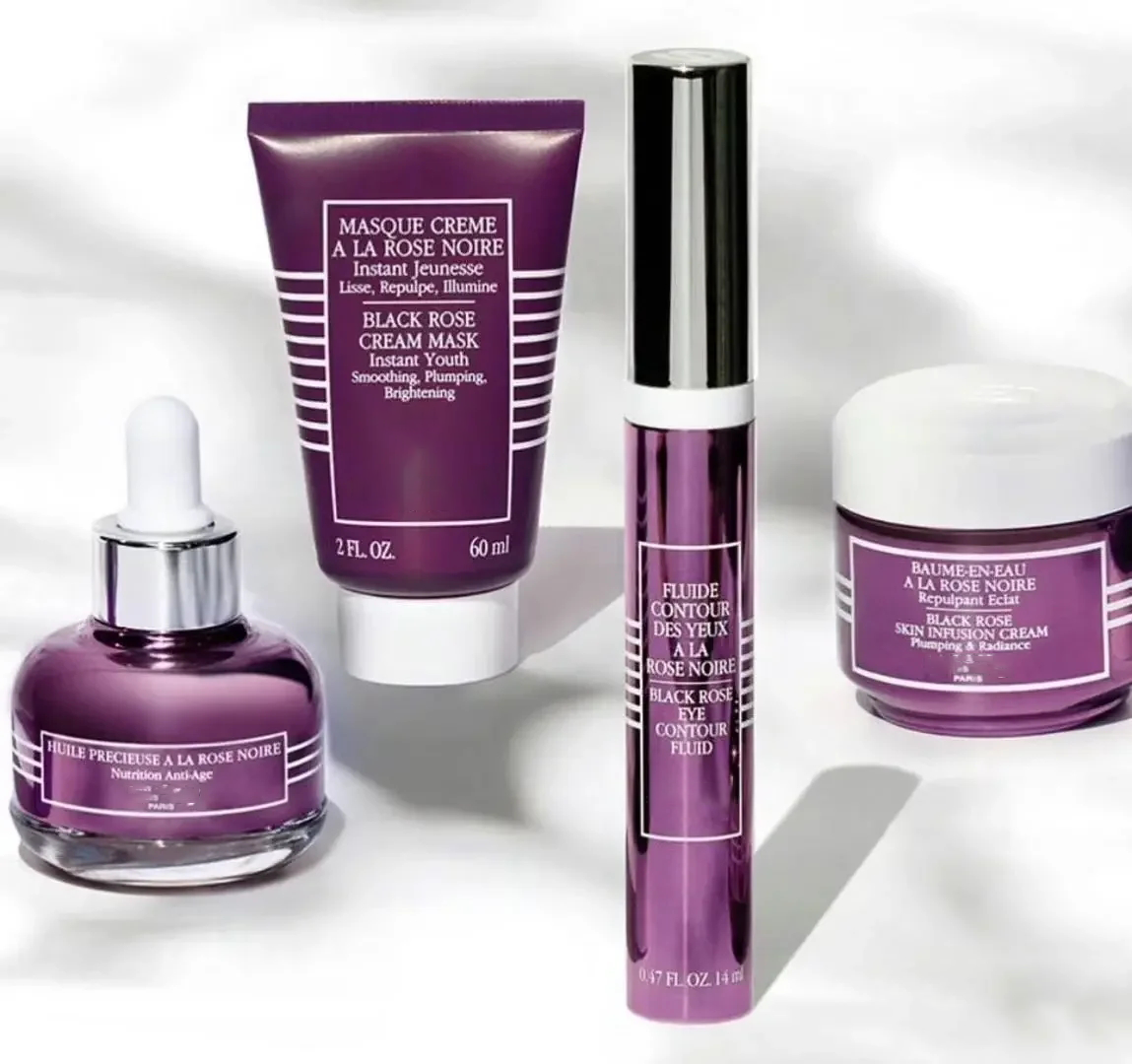 Face Care Black Rose Serum Essential Oil Cream Mask Moisturizing Women Skin Care Essence Facial Skin Protection Strengthen High Quality Fast Delivery