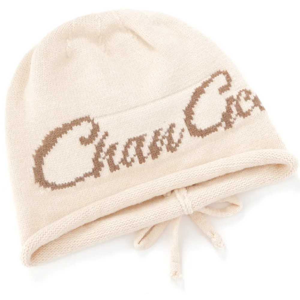 Luxury Hot Sale Slouchy Fashion Winter Hats Trendy Beanies For Women Streetwear Dandy Hat With Drawstring Winter Knitted Hats Y251209