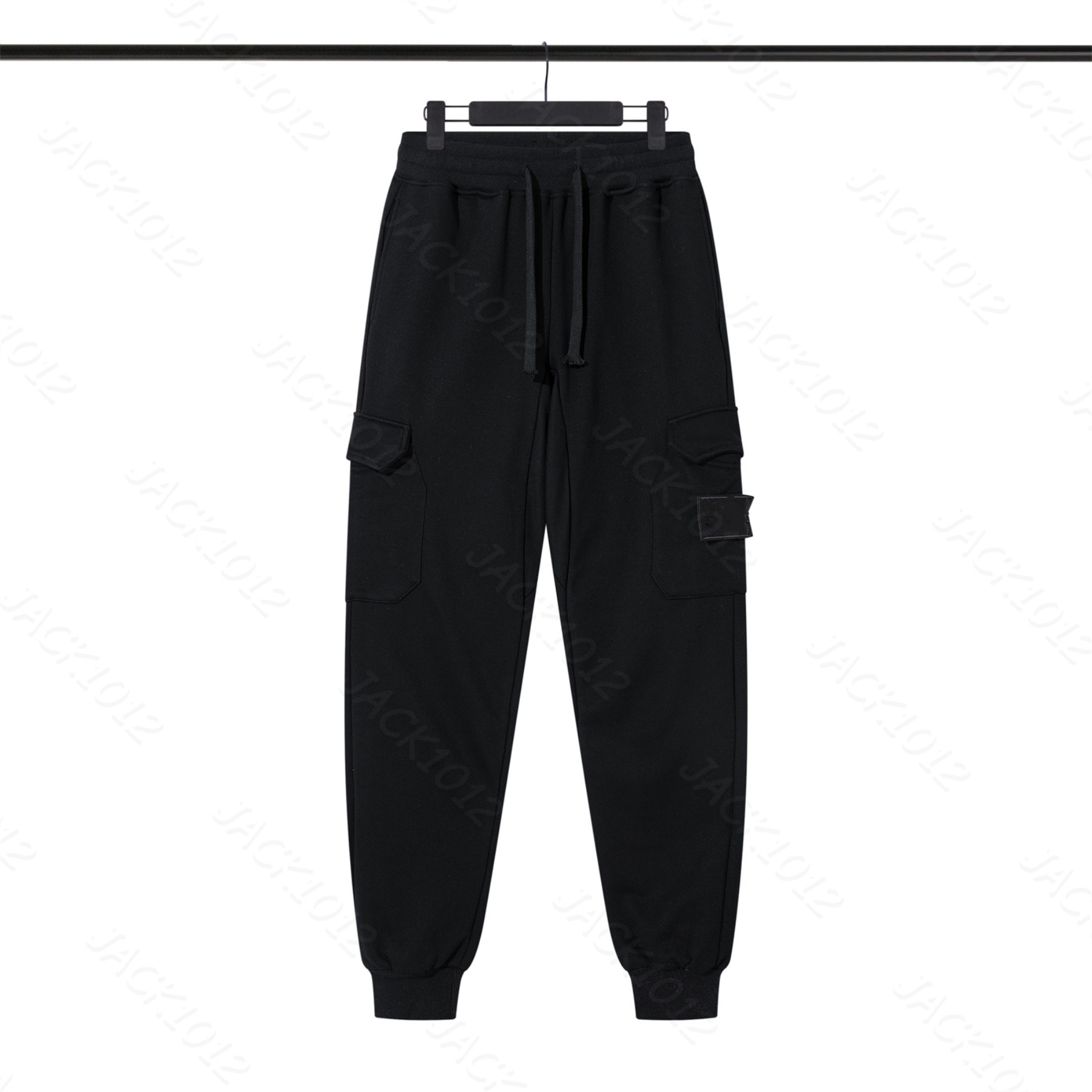 Men's STONE Embroidery Compass Brand Pants Long Trousers Male Jogger Overalls Terry Pants ISLAND Classic Style Designer Joggers Loose Pocket Sweatpants OLP