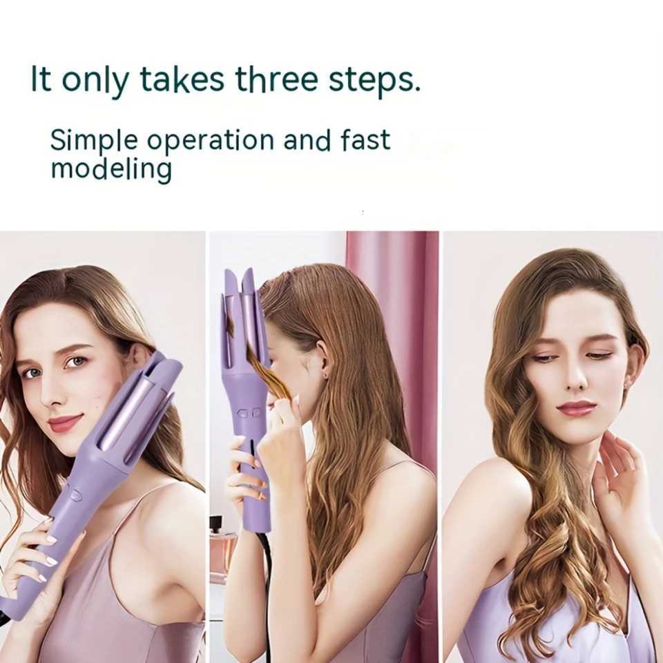 Fully Automatic Curling Rod For Perm Large Curls Large Waves Bangs Curling Machine No Harm To Hair Negative Ion DormitoryT251210