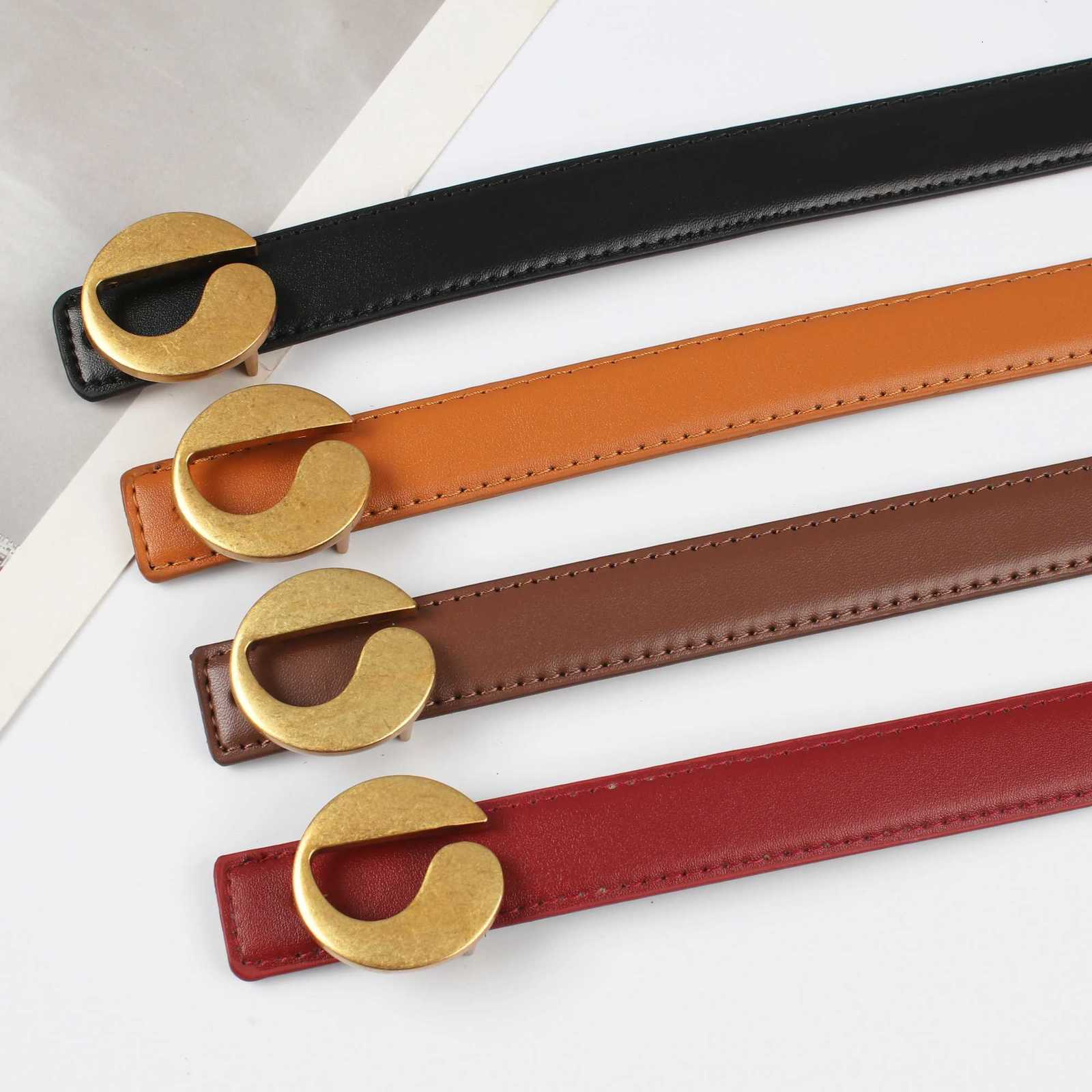 Luxury Womens belt elegant high-quality luxury brand designer belt vintage style 23 cm wide waist suitable for dresses and jeans Y251210