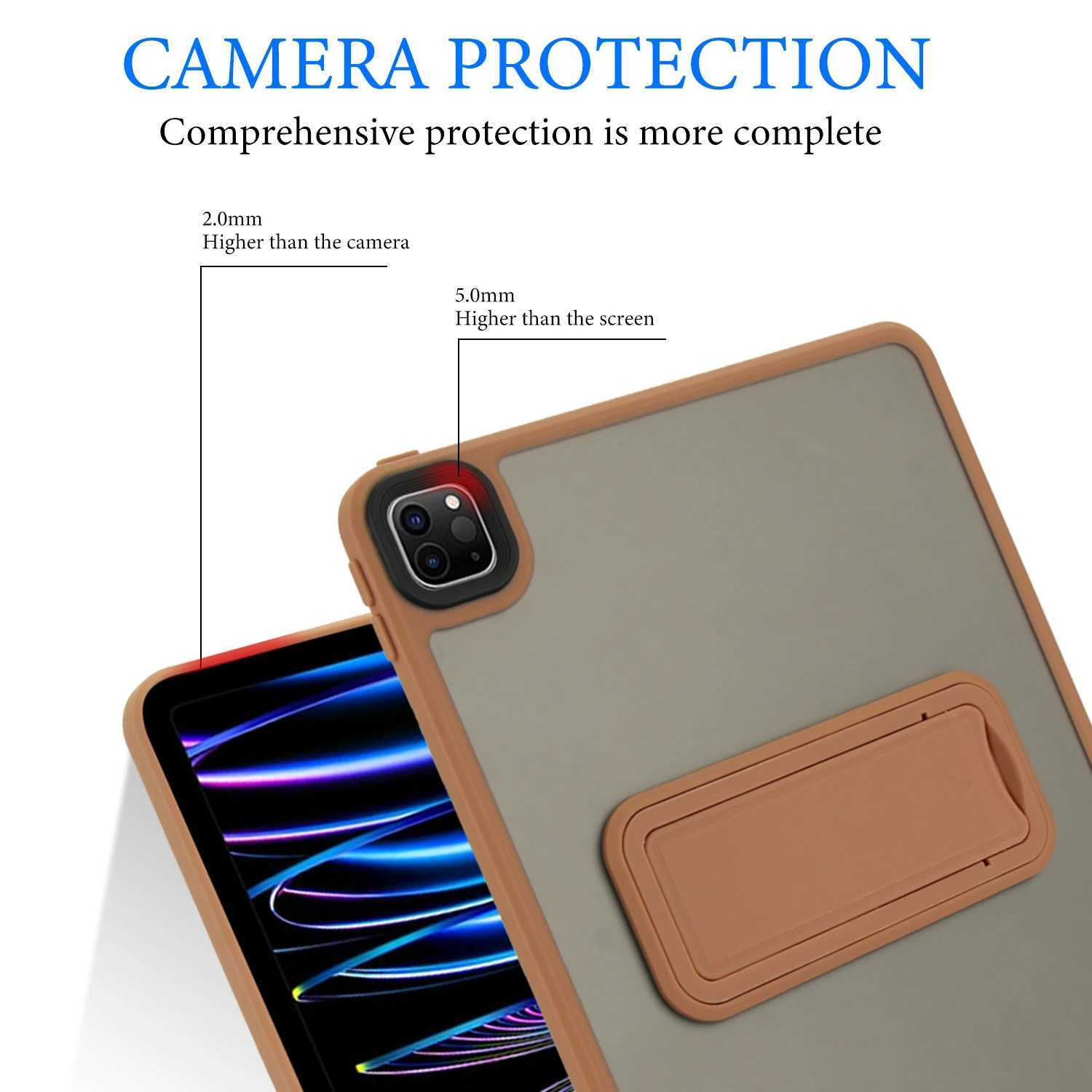 Stand Case For iPad 2024 2025 10th Generation Air Pro Mini 4 5 6 7 8 9 102 109 11 129 13 inch Tablet Case Kickstand Cover H251210