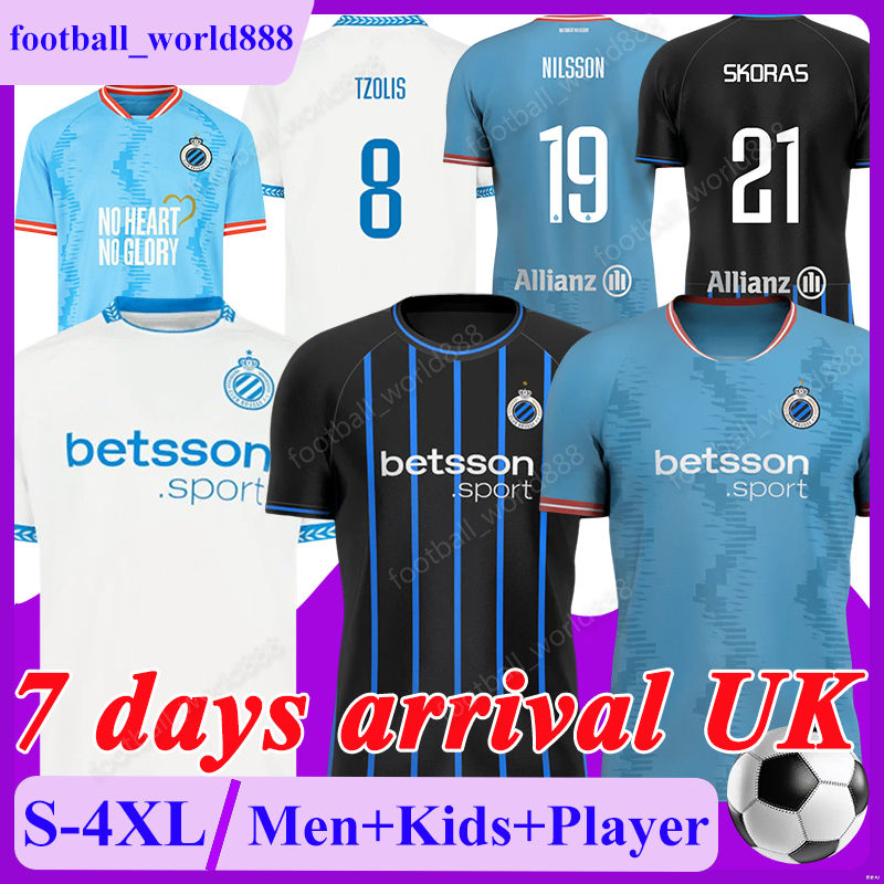 4XL Club Brugge 25 26 Soccer Jerseys TZOLIS NILSSON 2025 Football Shirts SKORAS VERMANT football kits TRESOLDI CAMPBELL VANAKEN JASHARI Men Kids full Kits Socks Sets