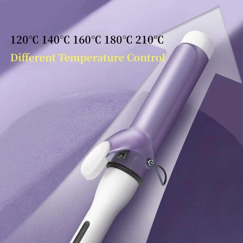 home appliance Iron Hair Curler 40mm Big Wave Formers Curler Hair Rollers Auto Rotating Hair CurlerT251210