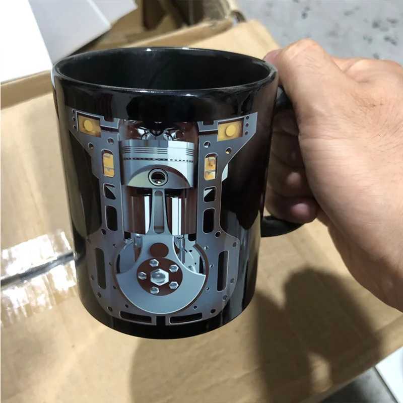 Limited Time Offer Coffee Mug Cup Water Cup For Motorcycle Engine For Man Car Novel Engine Festival Gift C251210