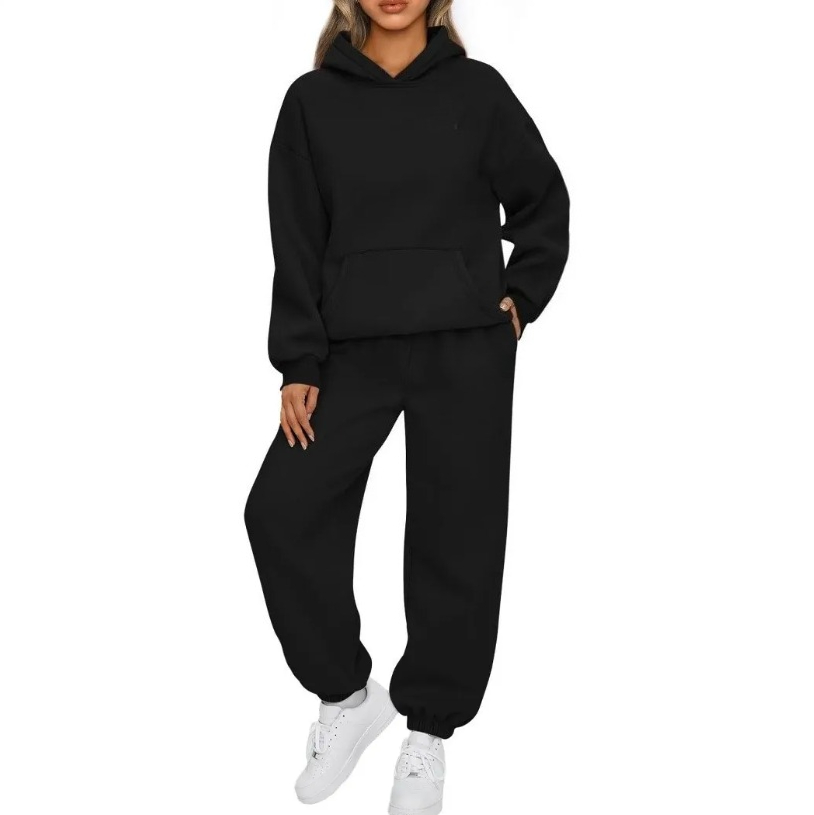 Designer Women Hoodies Yoga 2-piece Letter Printing Sports Suit Sportswear Jogging Hooded Clothes Hoodie Sweatpants Long Sleeve Pullover Casual Hoodie fhd