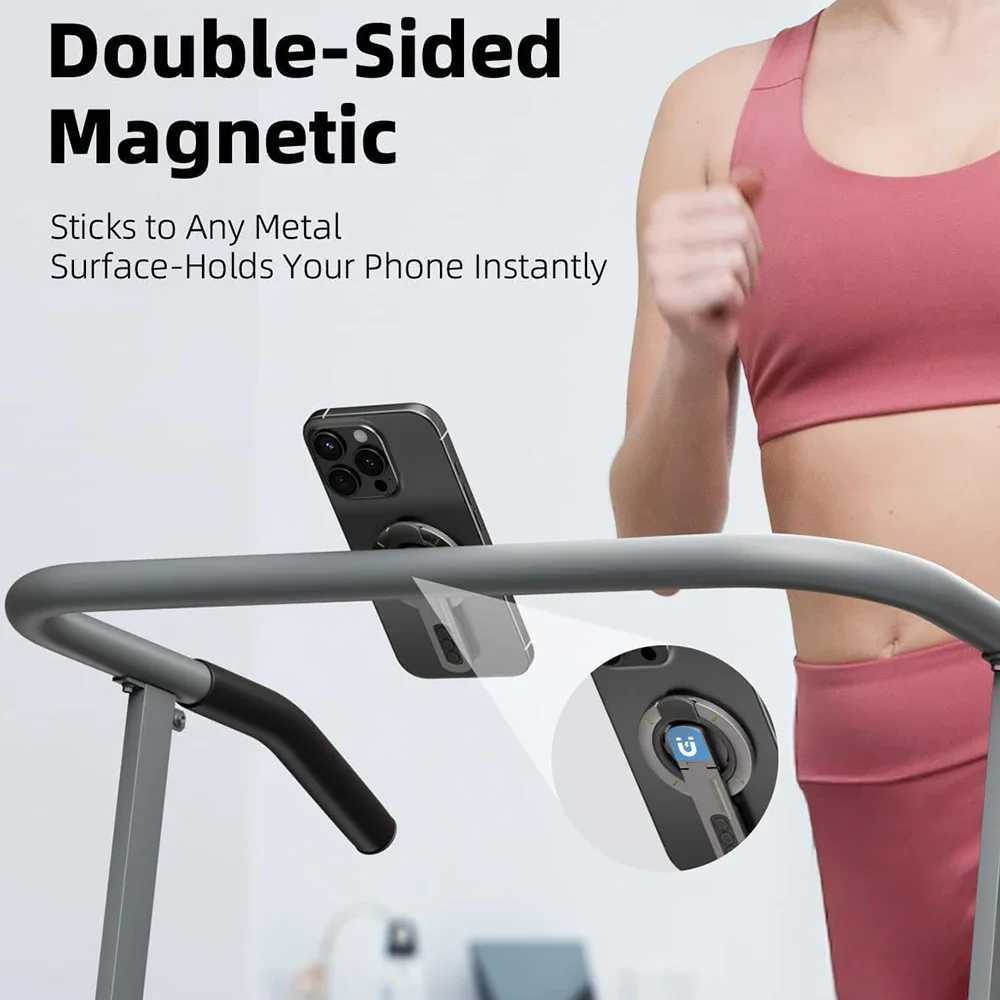 360Rotation Double-Sided Magnetic Phone Stand for Phone Grip Stand 3-in-1 Finger Ring Holder for iPhone 17 16 15 14 13 C251210