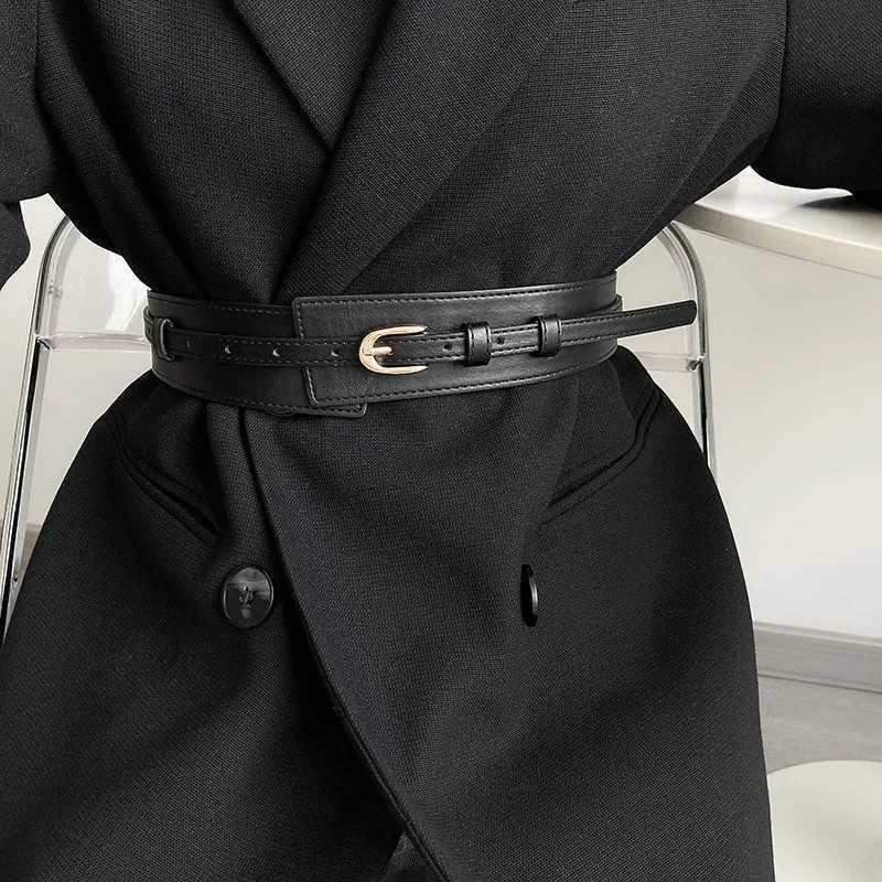 Luxury Premium Wide Leather Belt - Crafted with Genuine Leather Classic Pin Buckle Elegant Vintage Design - Perfect for Women Y251210