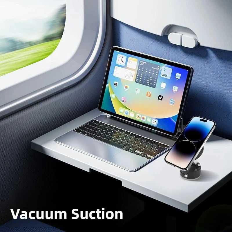 tra Magnetic Rotation Car Mount Dashboard Bracket 360 Degree Vacuum Suction Cup GPS Navigation Stand Mobile Phone Holder C251210