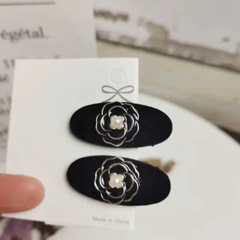 Vintage lia Mini Clips French cking Small Side Hair Clip Plant wers Hairpins Heaear Korean Girl Hair Accories Y251210