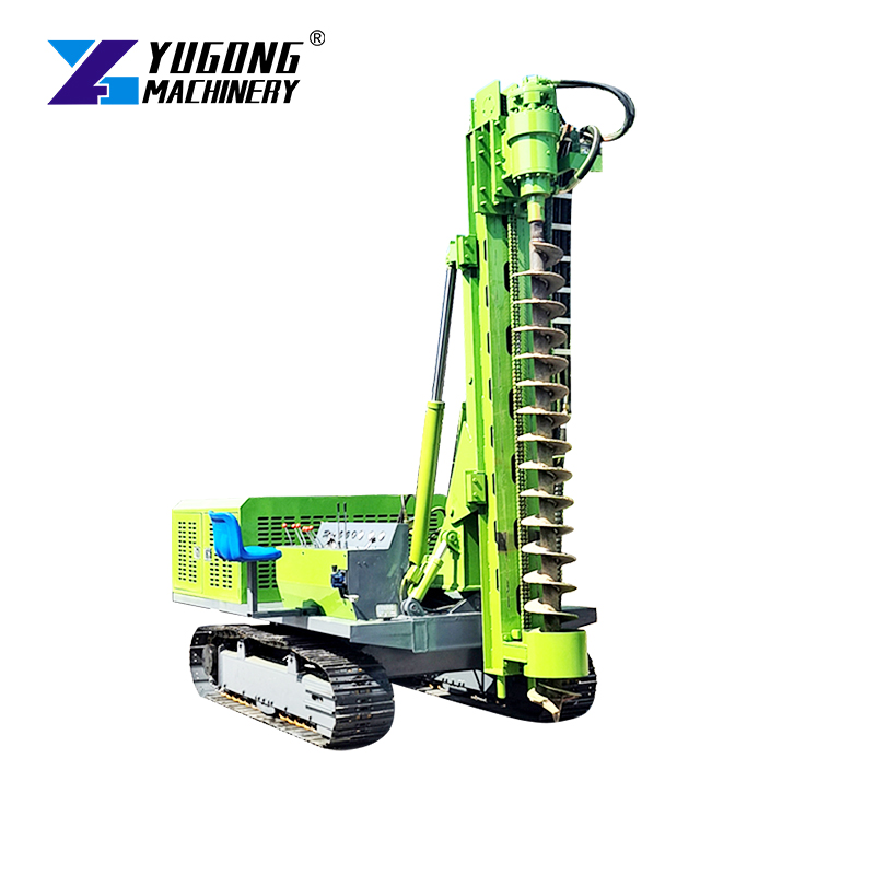 Best Performance 2-6m Crawler DTH Hammer Piling Driver | Earth Screw Pile Drive Machine Price
