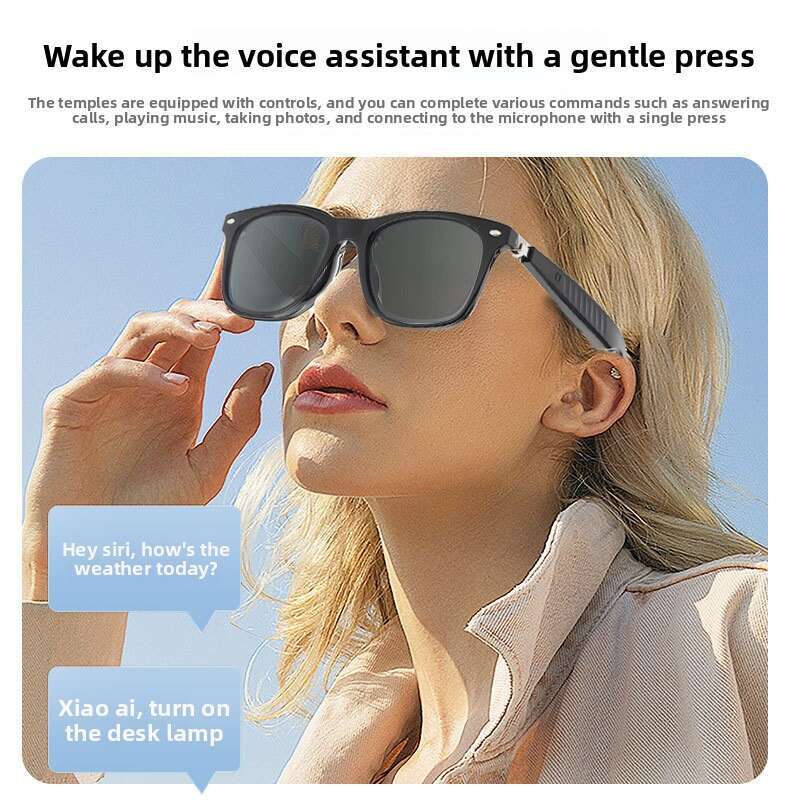 LC103-02 2025 New Smart Glasses Photo Video Recording AI Object Recognition Translation Music Playback Bluetooth Calling