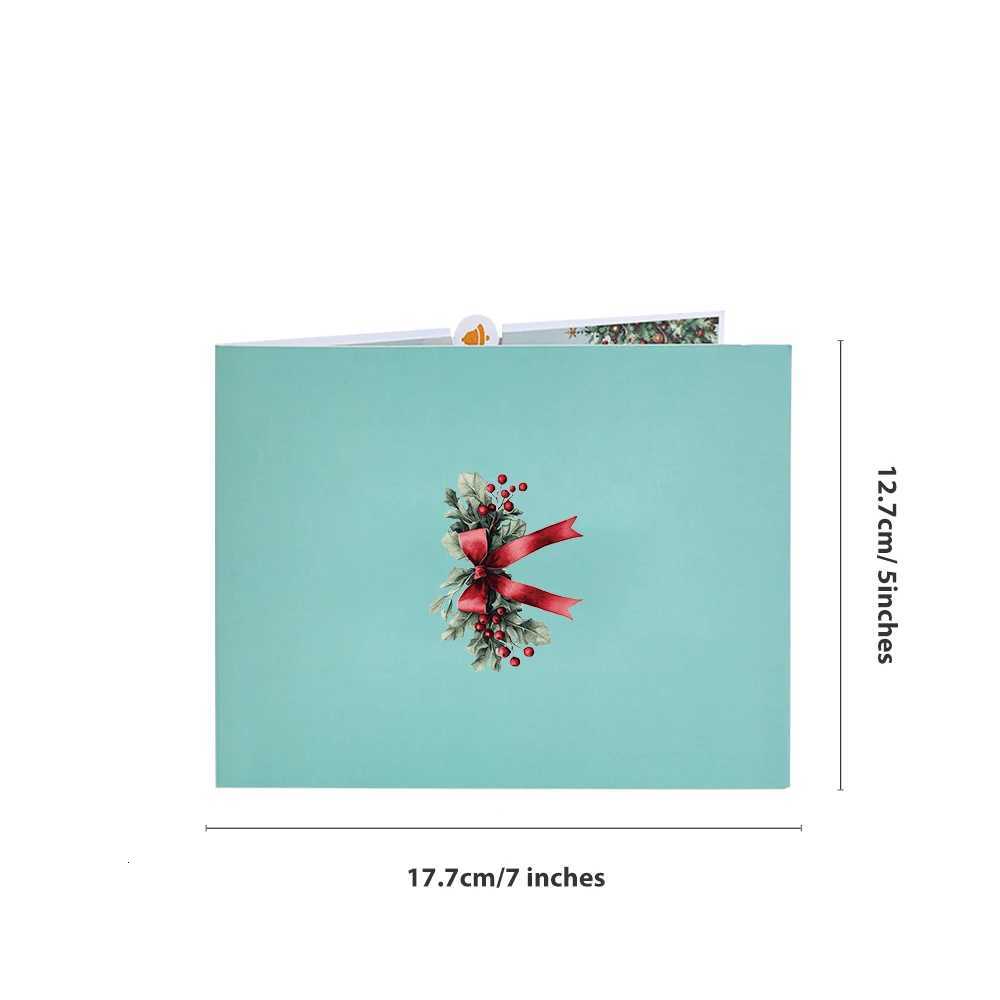 Christmas-Themed Greeting Card Featuring Jolly Christmas Bells Perfect for Spreading Holiday Cheer During Christmas Season H251210