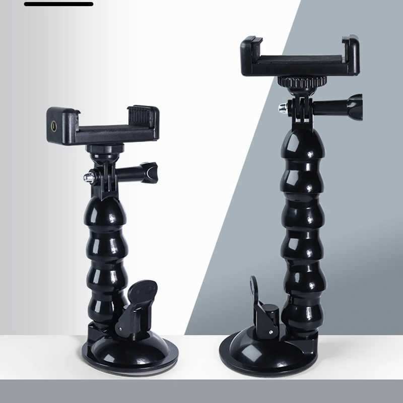 ible Mobile Cell Phone Car Holder Suction Up Cellphone Bracket in Moto Smartphone Stand port for Iphone Video Shooting C251210