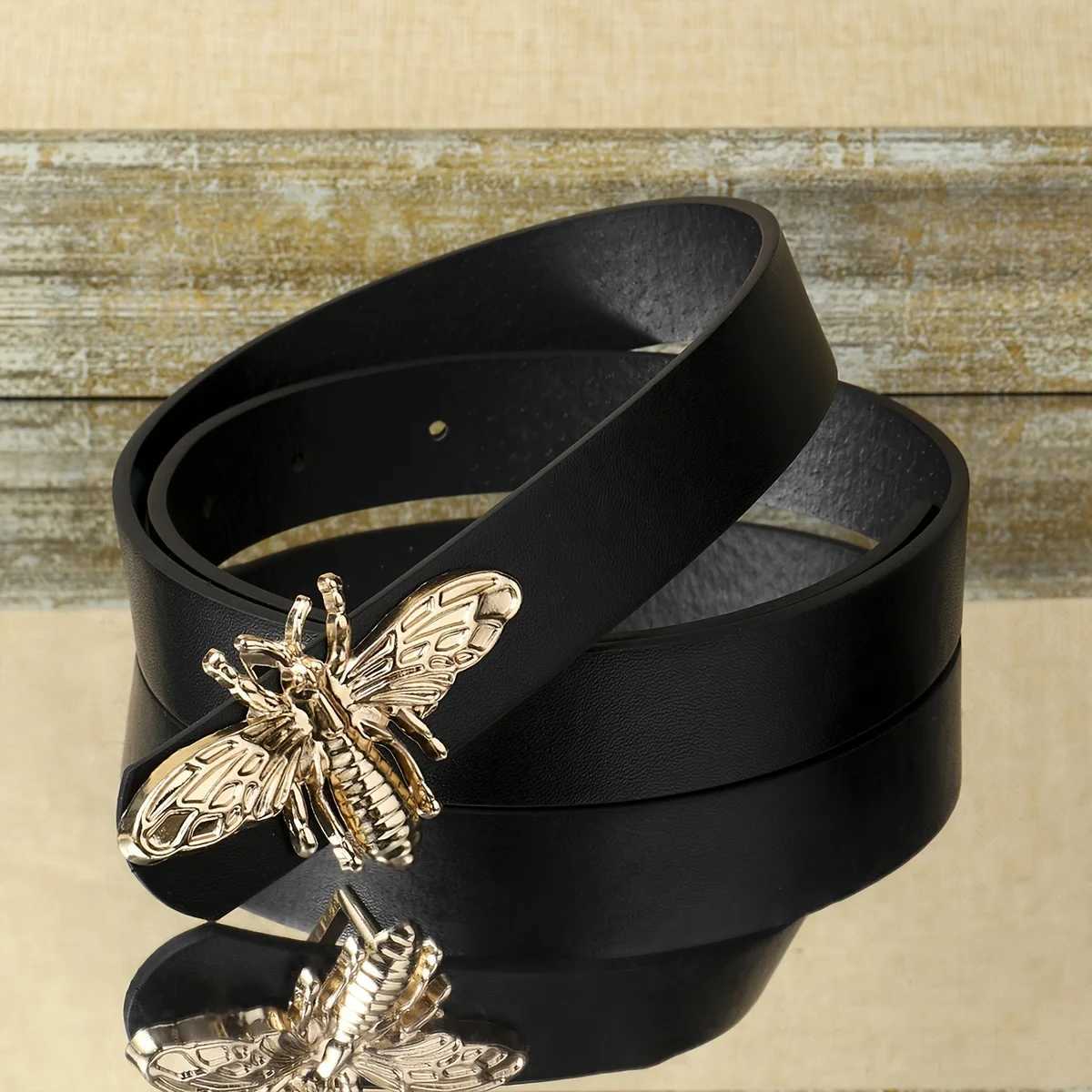 Luxury A Pair of Womens Double-Sided Thin Belts for Women with Skirts High-End Belts Womens Trouser Belts Y251210