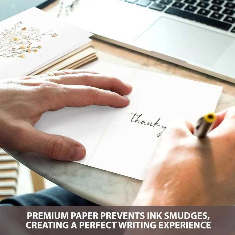 New Birthday Card Folded Card Set of 12 Cards Including Envelopes Birthday Gifts and Blessing Message Cards Greeting Cards H251210