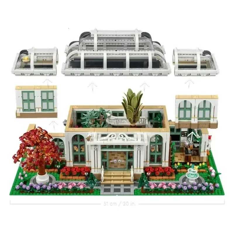 3792PCS Creative Botanical Garden Street View Assembly Model brick DIY toy Adult Children Christmas GiftT251210