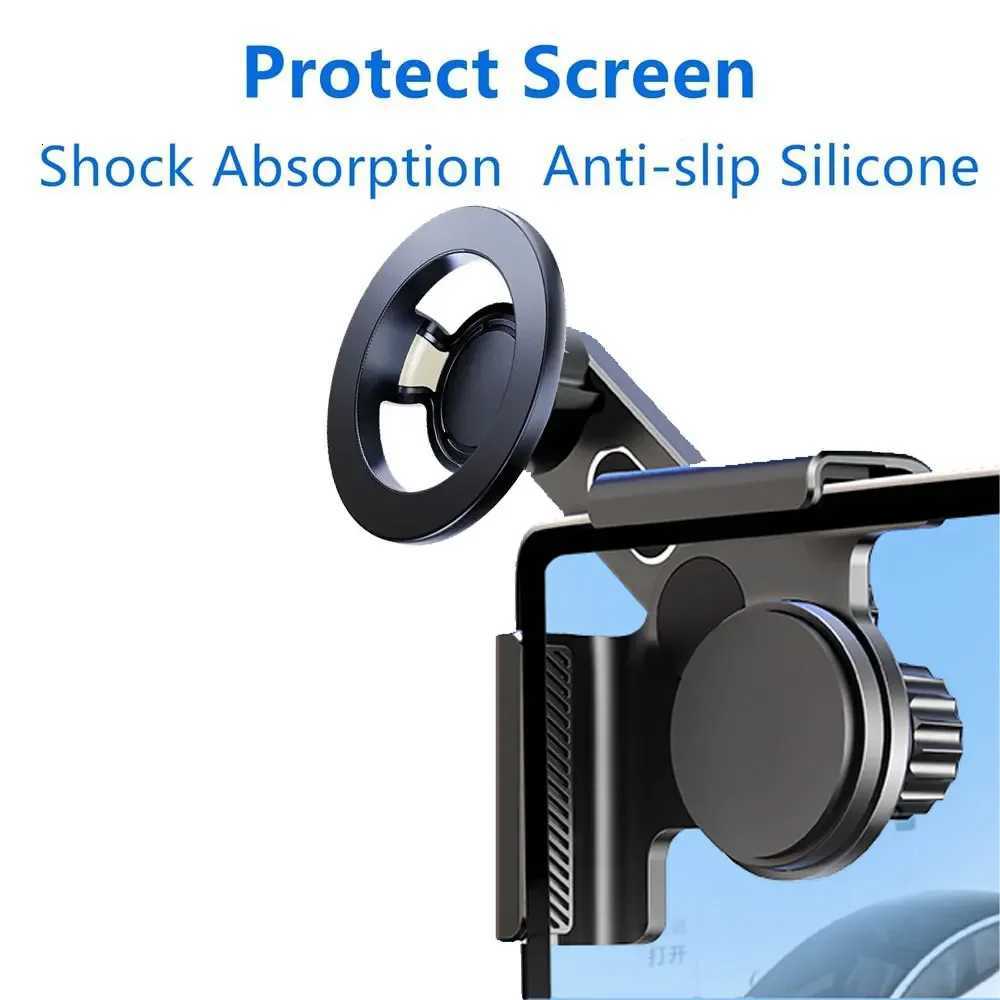 TEEQ For Tesla Model Y Junipe 2025 Model 3 HIGHLAND 2024 Cybertruck BYD Car Phone Mount Holder 15W Magnetic Wireless Charger C251210