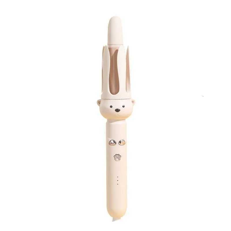 Fully automatic curling stick lazy curling tool electric rotary curler large curling without damaging hairT251210
