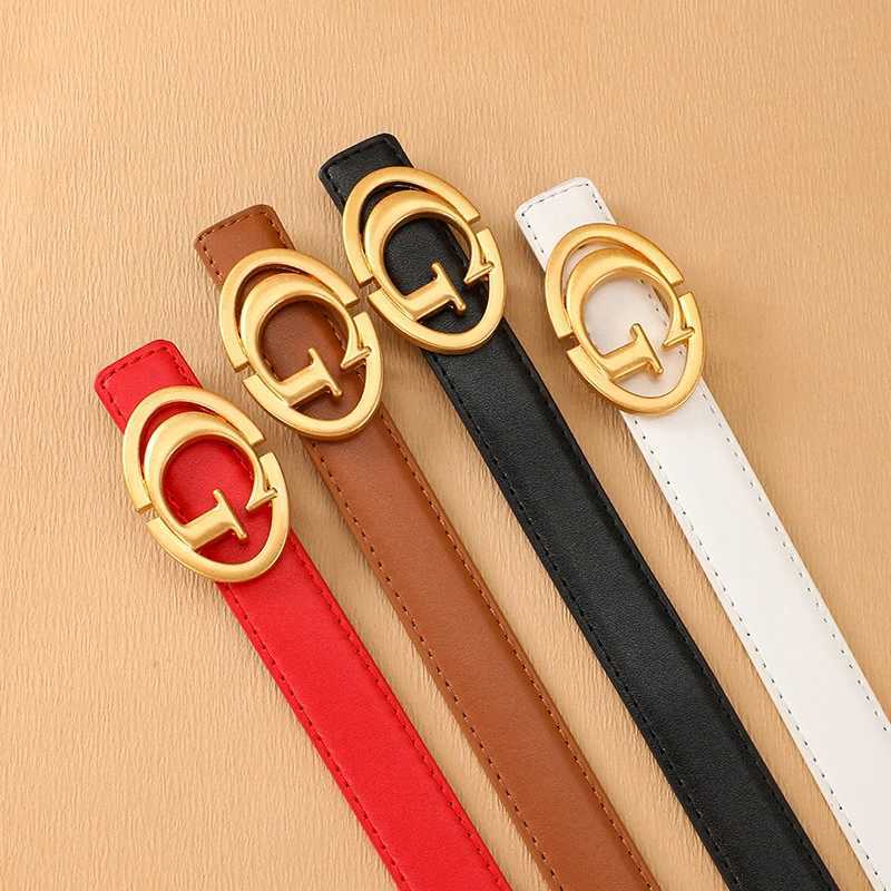 Luxury 2025 New Thin 25mm Luxury Brand Famous belt Designer Fashion Reversible Women Belt Ladies Girdle Leather dress Belt for women Y251210