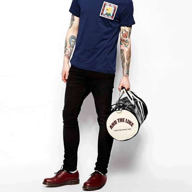 Sport Gym Bag for Wen Men Shoder Bags with Shoes Storage Pocket Fitness Training Waterproof Leather Travel Bag Handbag Daily Y251209