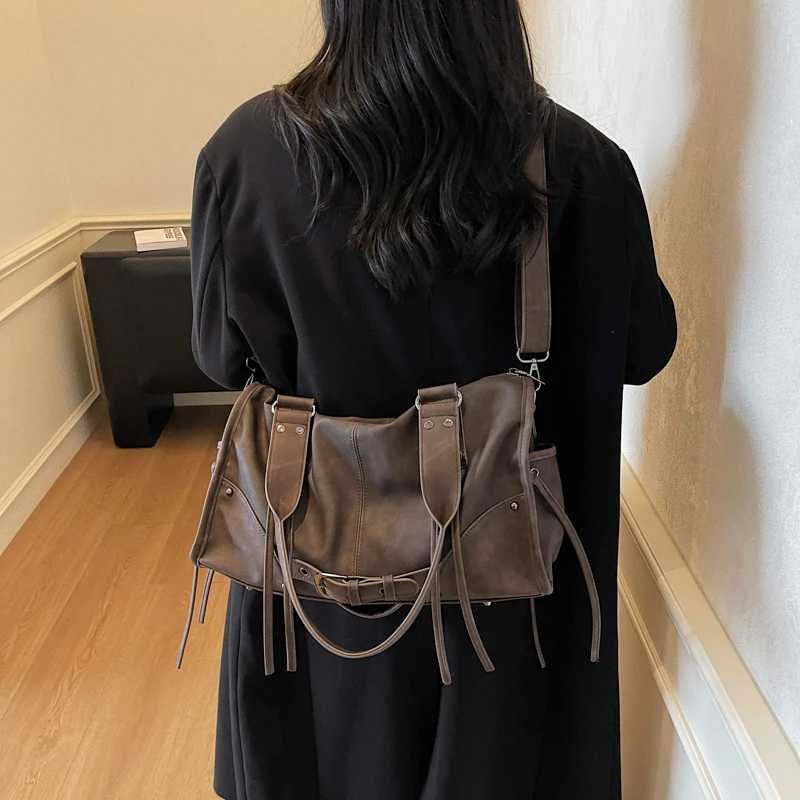 High Quality Wen PU Leather Handbags Tote Bags Large Capacity Ladies Shoder Messenger Bags for Wen Casual Big Shopping Bag Y251209