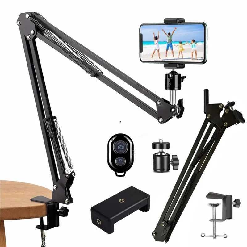 Roreta 2025 ible Tripod For Phone Stand Table Folded Anchor Online Desktop Laptop Video Live Over Shot Photography C251210