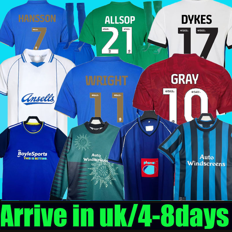 S-4XL 25 26 Birmingham soccer jerseys City gray 150-Year Anniversary 2025 2026 84 85 retro home Camisetas KLARER HANSSON WRIGHT DYKES WILLUMSSON football shirt kids