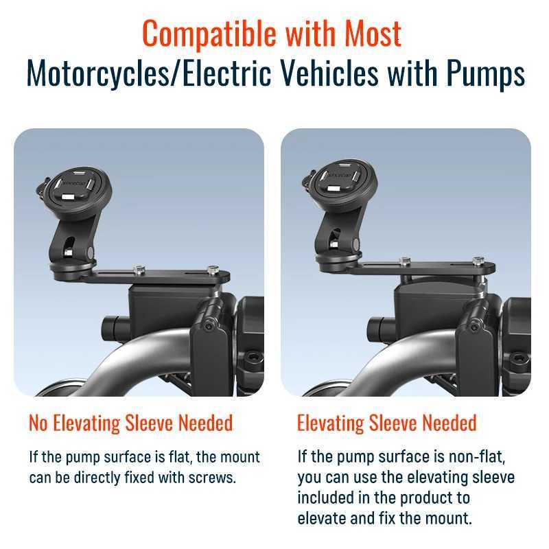 Motorcyle phone holderMotorcycle Brake Oil Pot Mobile Phone port Pump Cover Fixed Mobile Phone Holder Seat For IPhone 16 C251210