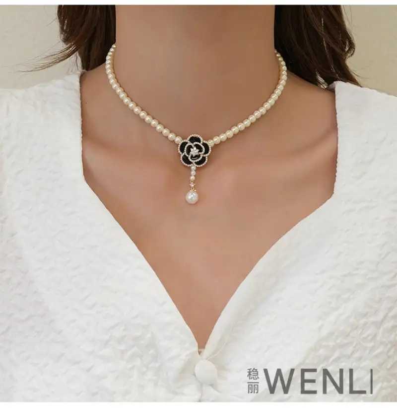 Classic Pearl lia wer Pendant Necklace Choker For Wen Elegant Fashion wer Necklace Off Party Jewelry La Gifts Y251210